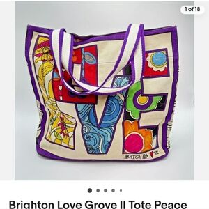 Brighton Love Groove II Tote, new in package w/ tag